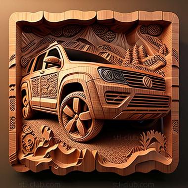 3D мадэль Volkswagen Amarok (STL)